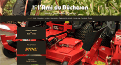 Desktop Screenshot of lamidubucheron.com